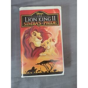 Lion King II Simba's Pride VHS